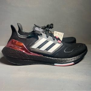 Adidas Sneakers Women's 8 Running Ultraboost 22 Black GX5928 Black/Pink Shoes